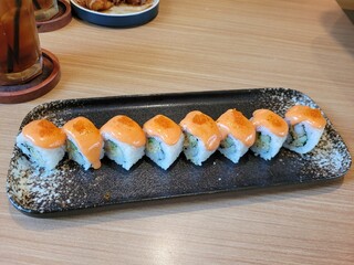 image of a traditional Japanese food called sushi