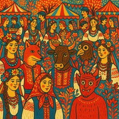 Ukrainian Village Parade of Spirits