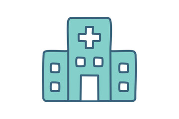 病院のイラスト(png)