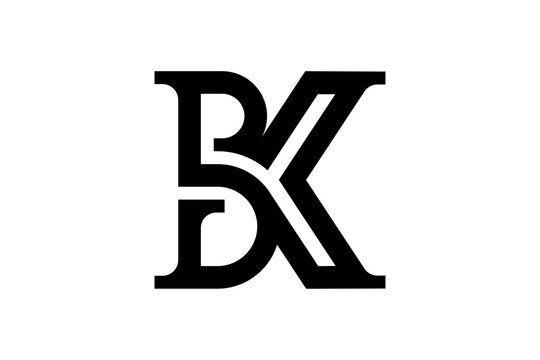 BK Monogram Logo Design