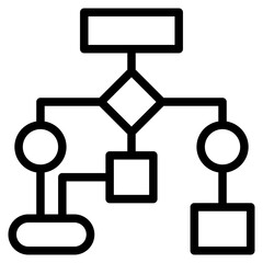 Workflow icon in vector illustration