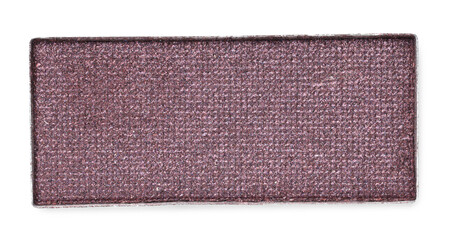 Fototapeta premium Beautiful eyeshadow refill pan isolated on white, top view