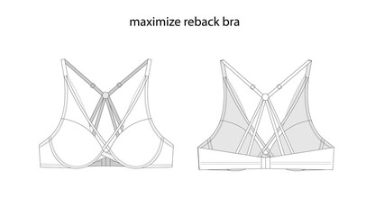 maximize re-back bra