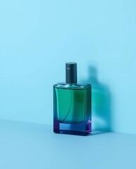 Perfume Bottle Gradient Teal.