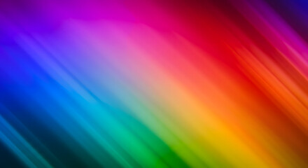Vibrant Diagonal Gradient with Rainbow Colors
