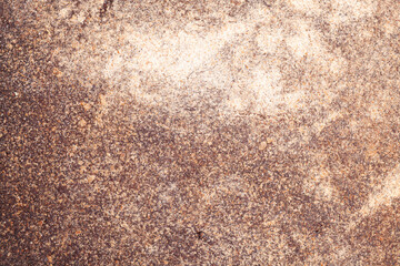 Close-up texture of bread crust