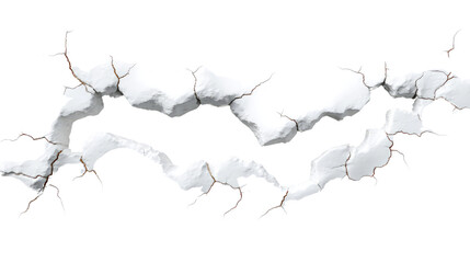 Cracked Surface: A close-up of a detailed cracked surface, evoking a sense of age, decay, and the passage of time. The intricate network of fissures and fractures reveals a story of weathering. 