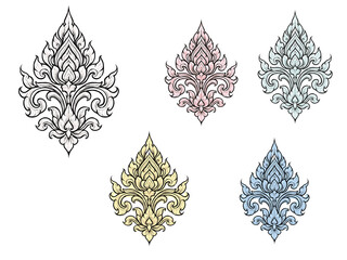 vector set of decorative elements