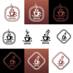 Coffee shop logo simple designs