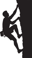 Vector silhouettes of people dancing, running, and engaged in sports