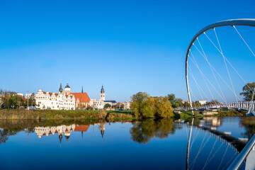 Tiergartenbrücke Dessau, Sachsen Anhalt, Deutschland 