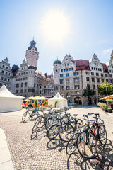 Rathaus, Leipzig, Sachsen, Deutschland 