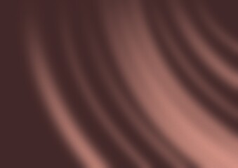 Elegant bronze gradient waves minimal abstract metallic texture background 