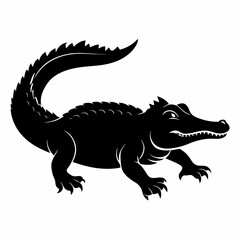 Crocodile vector art