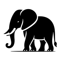 Obraz premium Elephant silhouette