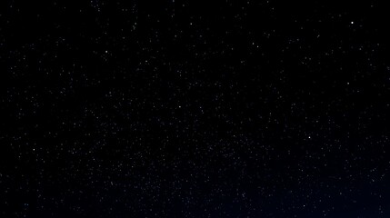 Vastness of space with countless stars