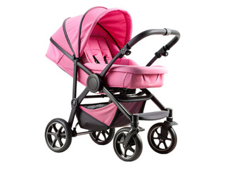 Pink Baby Stroller: Pram, Pushchair, Infant Carriage, Baby Gear