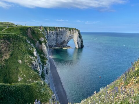 The Cliffs of Etretat 