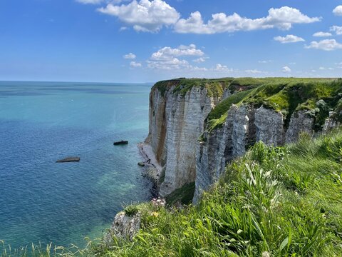 The Cliffs of Etretat 
