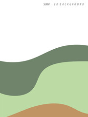 Summer background Colorful liquid illustration for summer events