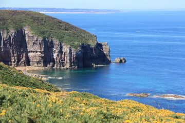 Côte d'Emeraude en Bretagne. France