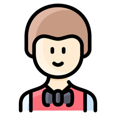 Obraz premium Croupier Man