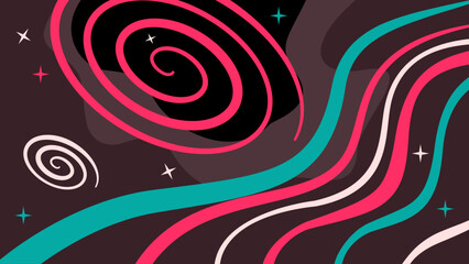 abstract background with circles