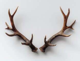 Obraz premium Pair of deer antlers