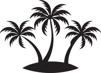 Plam tree Silhouette
