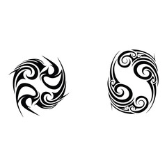 Stylish Swirl Motifs for Artistic Expression
