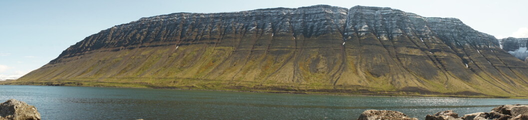 view of the Fjord, Ísafjörður, Island