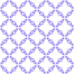 seamless pattern with abstract flowers