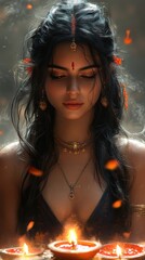 Families gathered for Lakshmi Puja, seeking blessings for peace, health, and prosperity