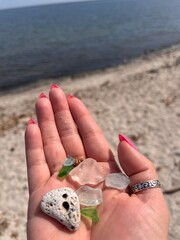 hand with a cigarette