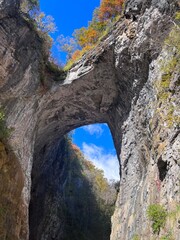 bridge in the mountains