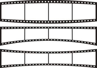 film strip, 35mm film, vintage, black and white, grain, negative space, classic cinema, retro, analog, cinematic