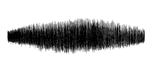 Abstract dark gray form with subtle colored specks