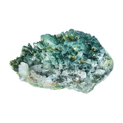 Close-Up of Blue Quartz Mineral Specimen