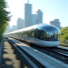 Fototapeta premium train in motion