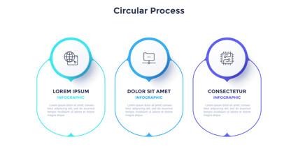 Modern Infographic Vector Banner. Business Presentation Slide
