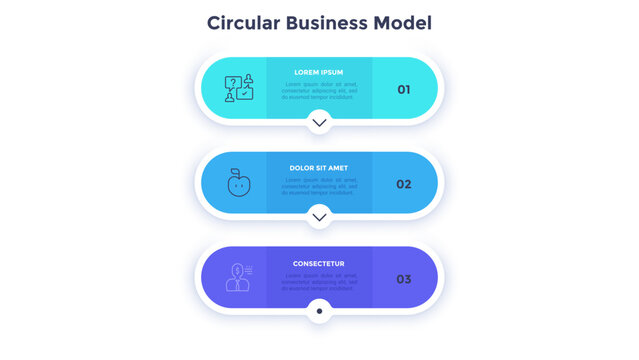Modern Infographic Vector Banner. Business Presentation Slide