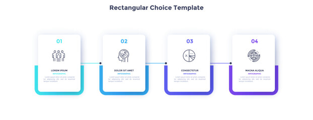 Modern Infographic Vector Banner. Business Presentation Slide