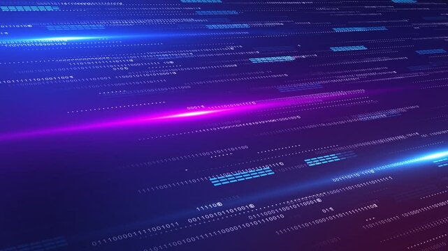 Big data technology data science. cyber Artificial intelligence, machine learning analytics ML, data flow sorting concept Datum network, science, Artificial Intelligence Quantum Computer, block chain