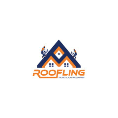 Construction Business Logo Design Vector Template