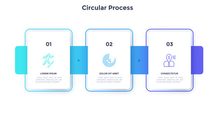 Modern Infographic Vector Banner. Business Presentation Slide