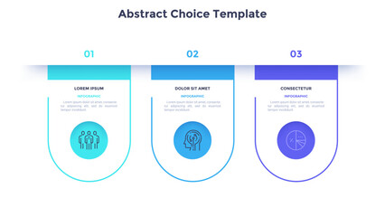 Modern Infographic Vector Banner. Business Presentation Slide