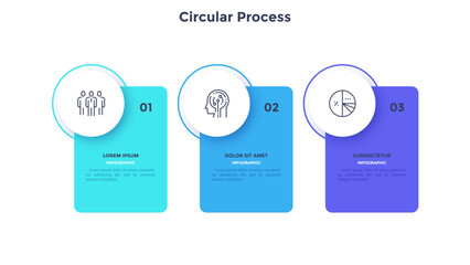 Modern Infographic Vector Banner. Business Presentation Slide