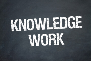 Obraz premium knowledge work 
