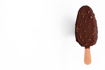 Chocolate Covered Almond Ice Cream Bar