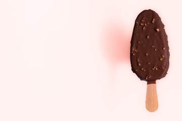 Chocolate Covered Almond Ice Cream Bar